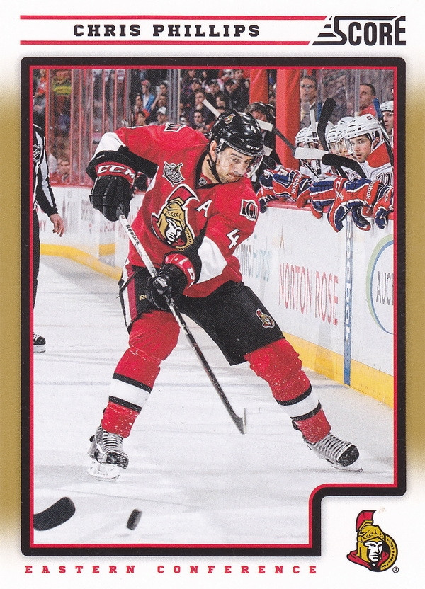 Hockey card Chris Phillips