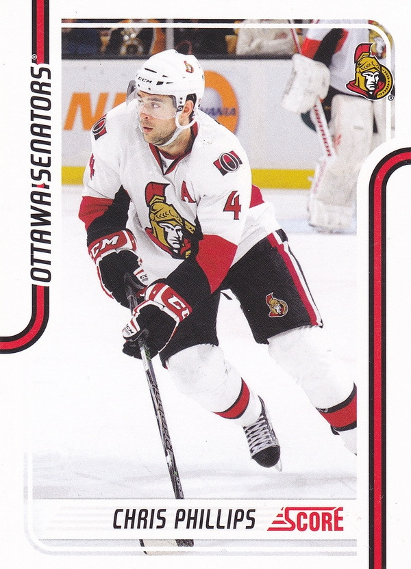 Hockey card Chris Phillips