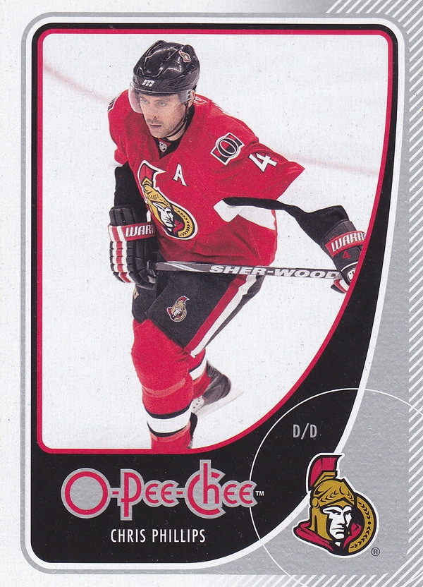 Hockey card Chris Phillips