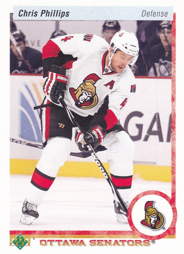 Hockey card Chris Phillips