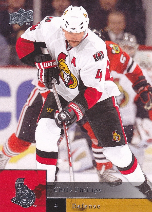 Hockey card Chris Phillips