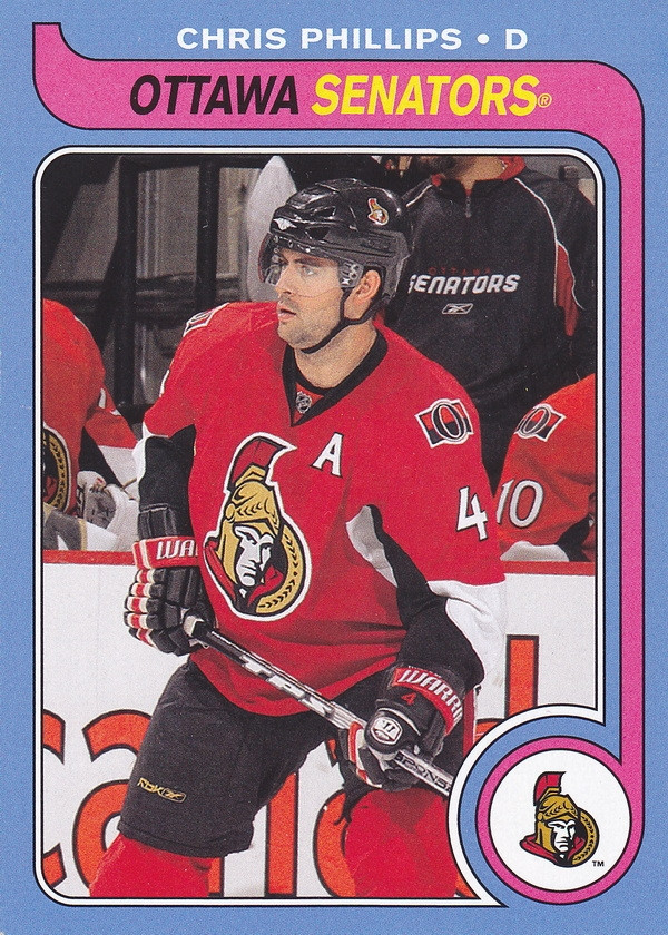 Hockey card Chris Phillips