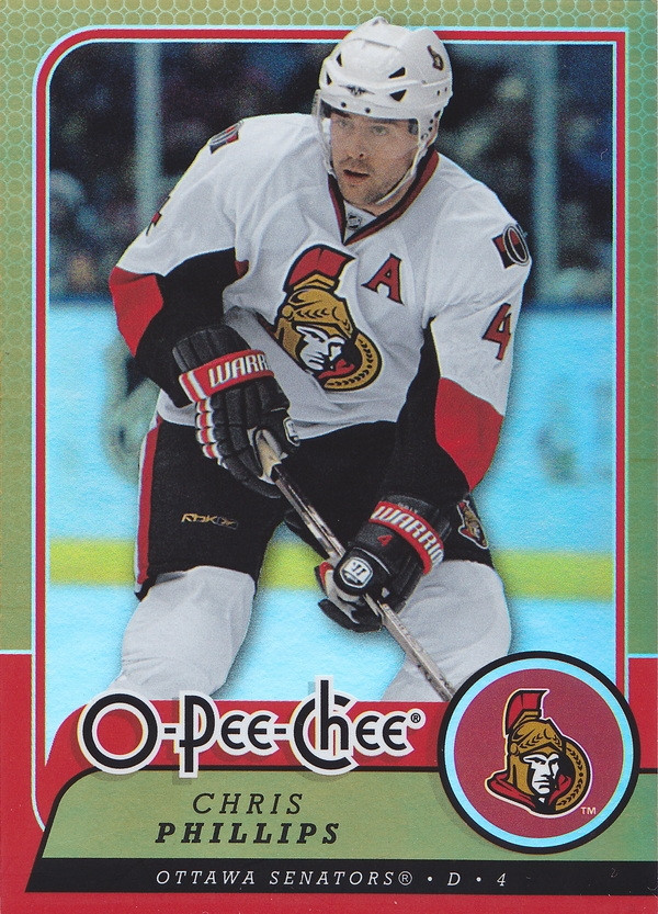 Hockey card Chris Phillips
