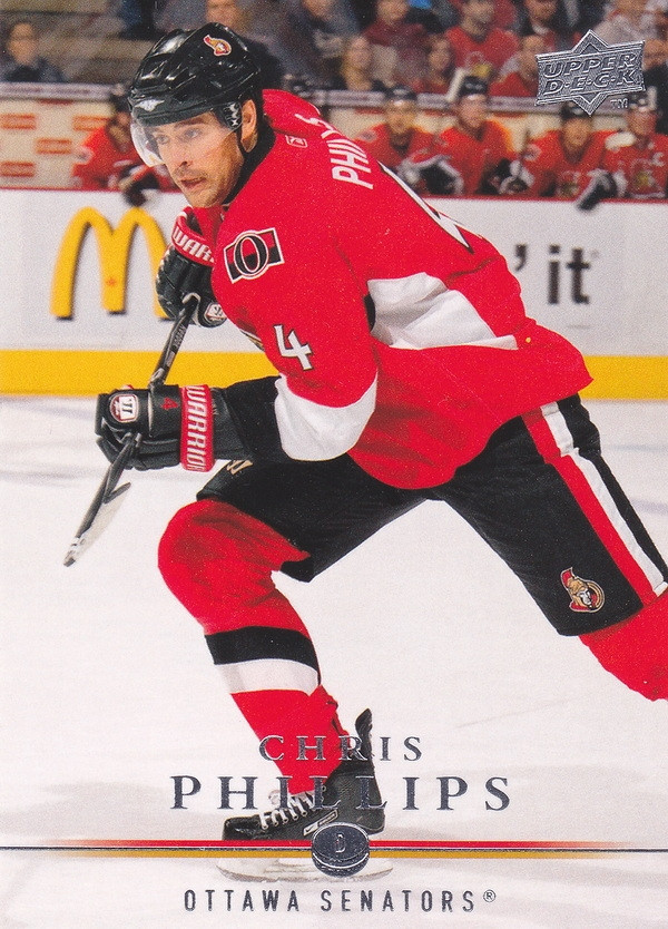 Hockey card Chris Phillips