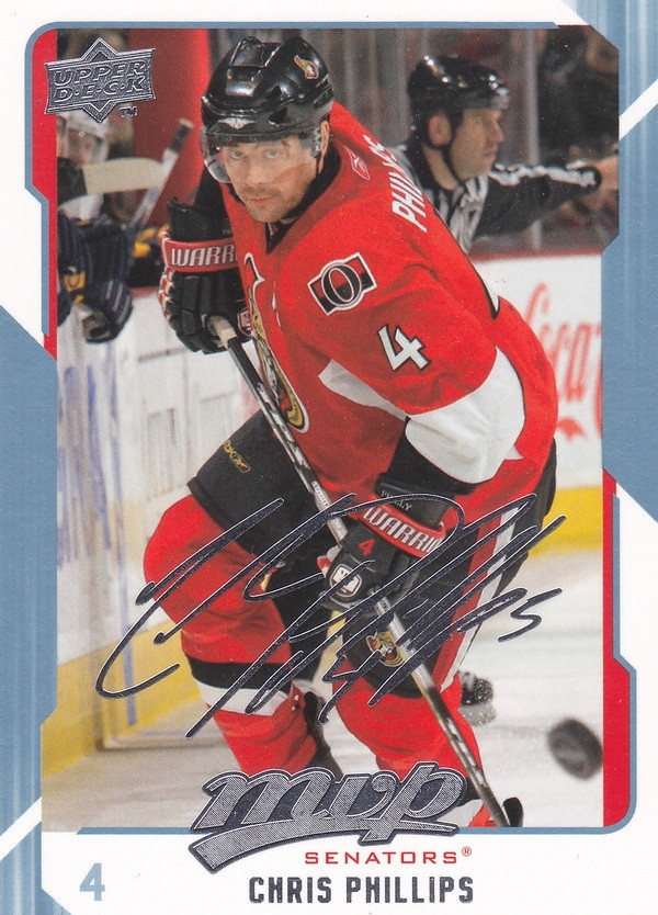 Hockey card Chris Phillips
