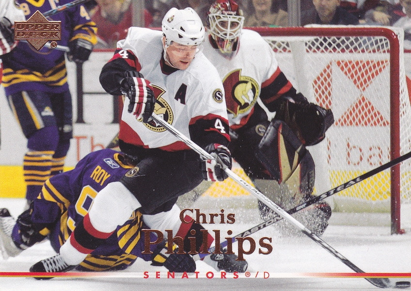 Hockey card Chris Phillips