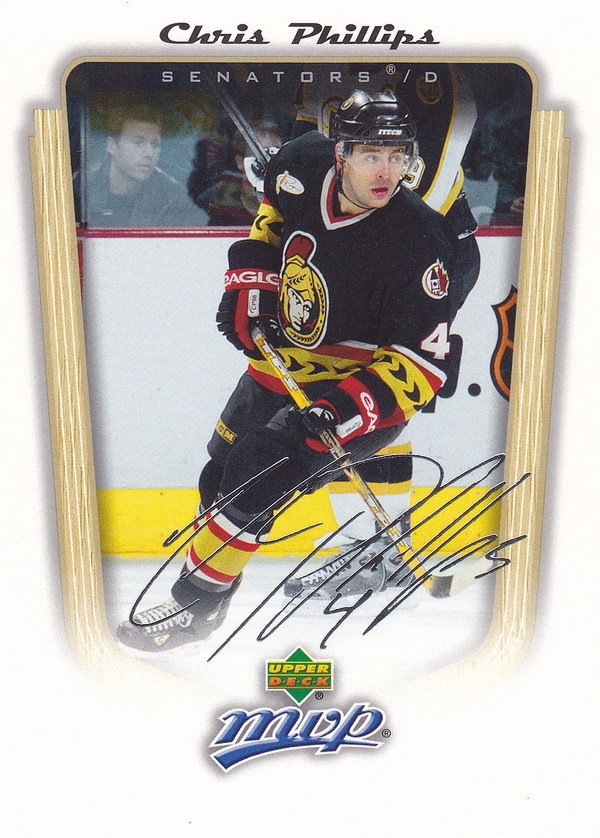 Hockey card Chris Phillips