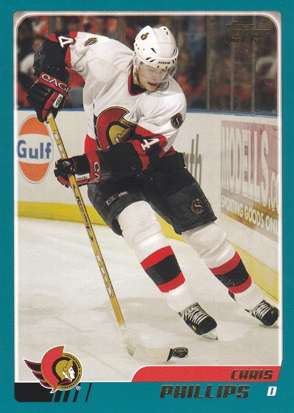 Hockey card Chris Phillips