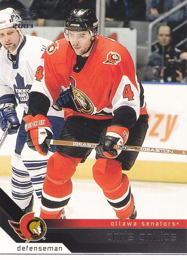 Hockey card Chris Phillips