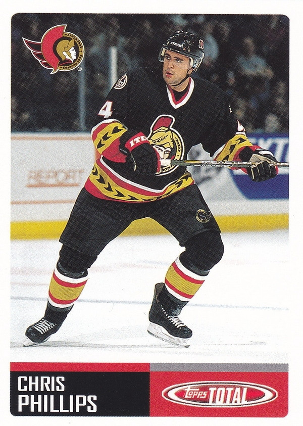 Hockey card Chris Phillips