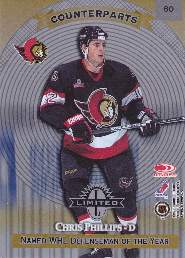 Hockey card Chris Phillips