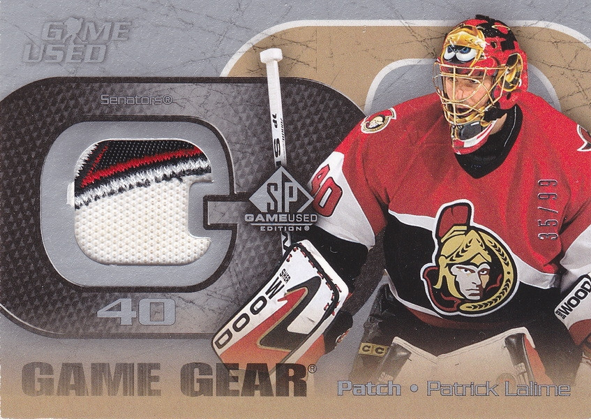 Hockey card Patrick Lalime