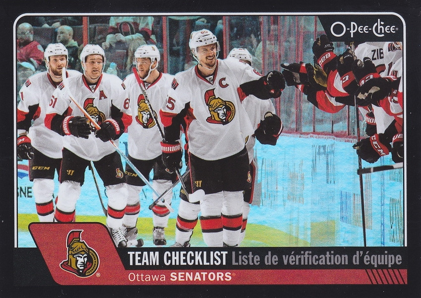 Hockey card Checklist