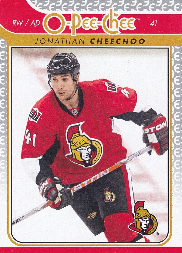 Hockey card Jonathan Cheechoo