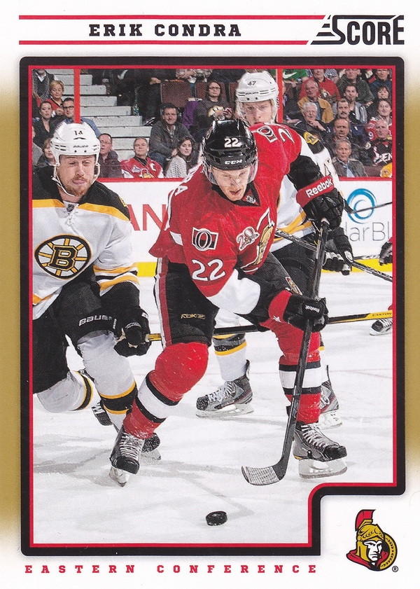 Hockey card Erik Condra