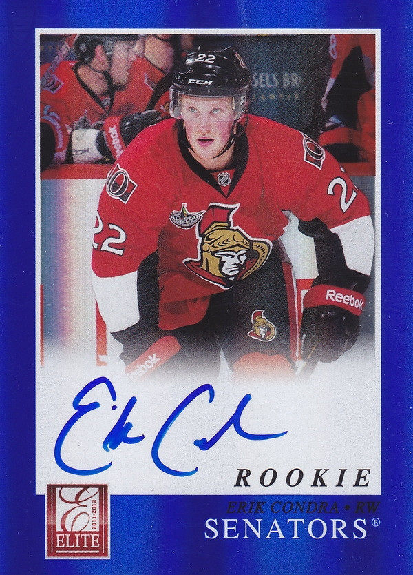 Hockey card Erik Condra