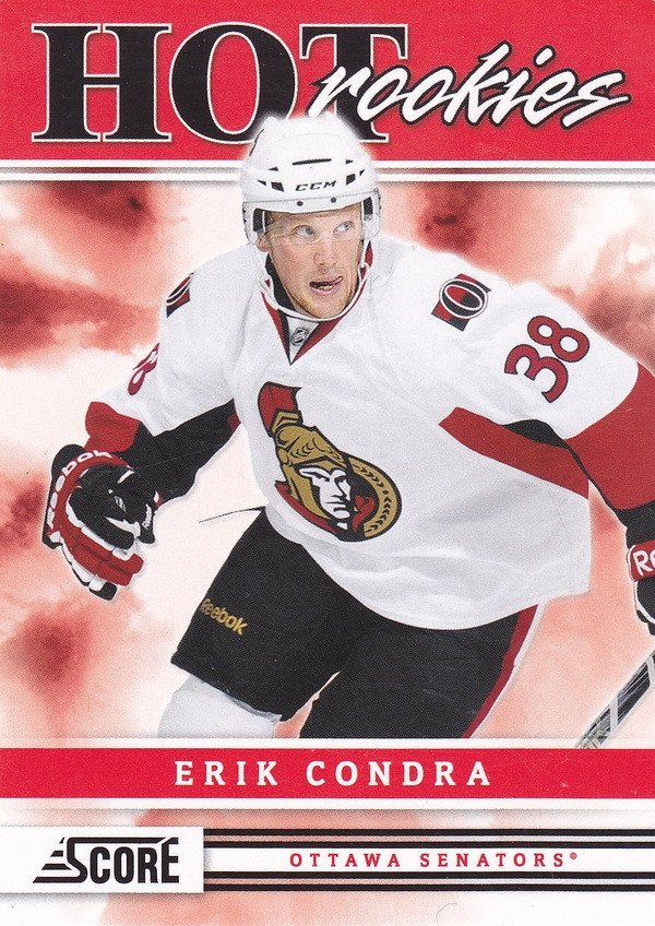 Hockey card Erik Condra