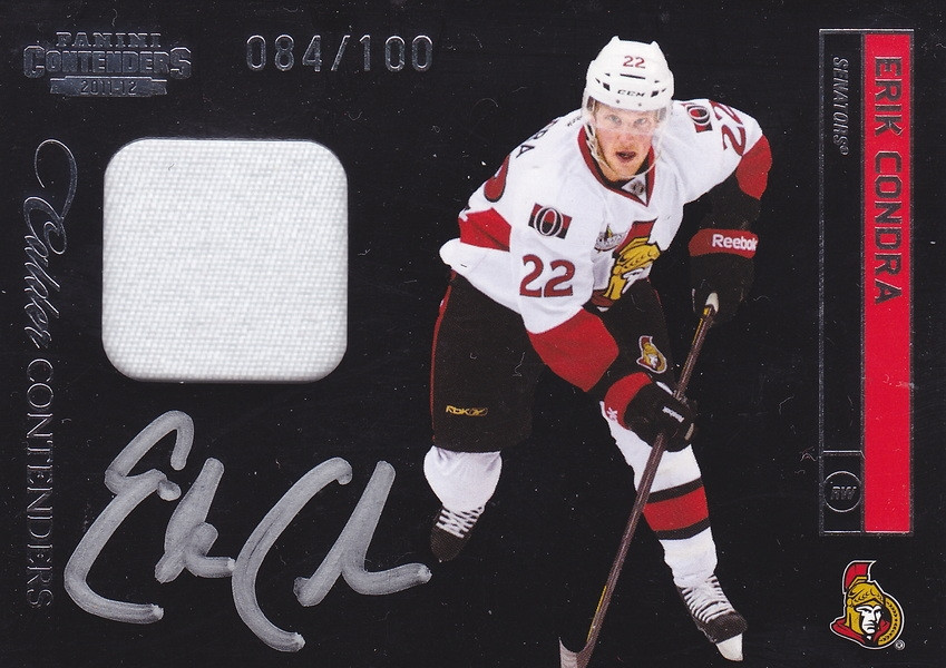 Hockey card Erik Condra