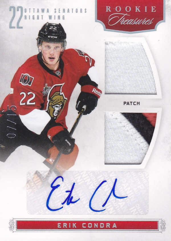 Hockey card Erik Condra