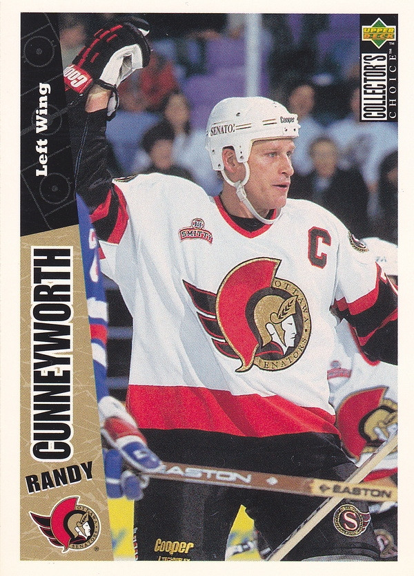 Hockey card Randy Cunneyworth