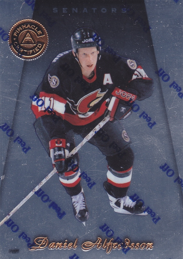 Hockey card Daniel Alfredsson