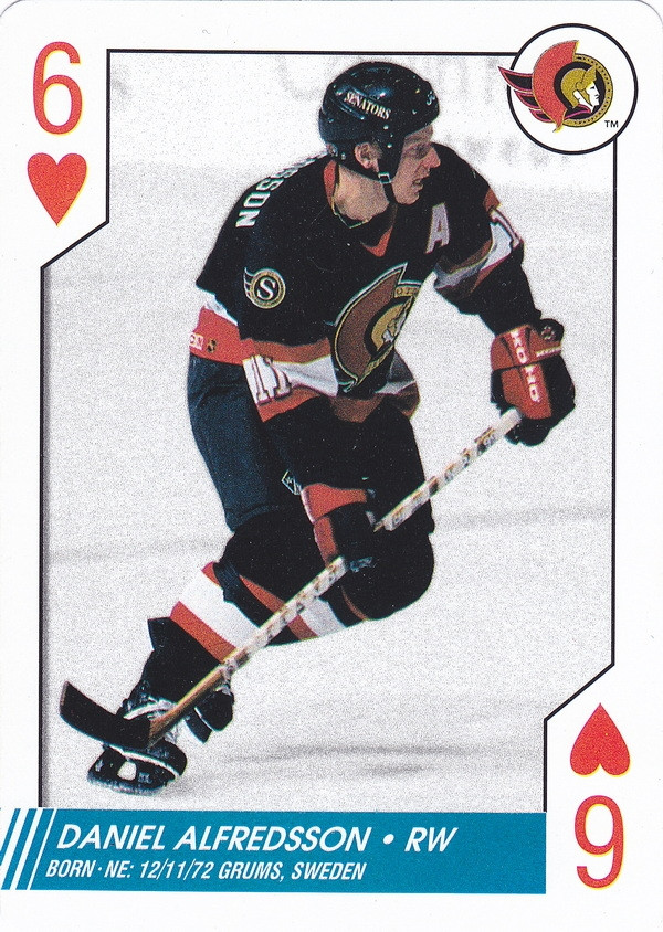 Hockey card Daniel Alfredsson