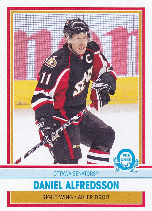 Hockey card Daniel Alfredsson