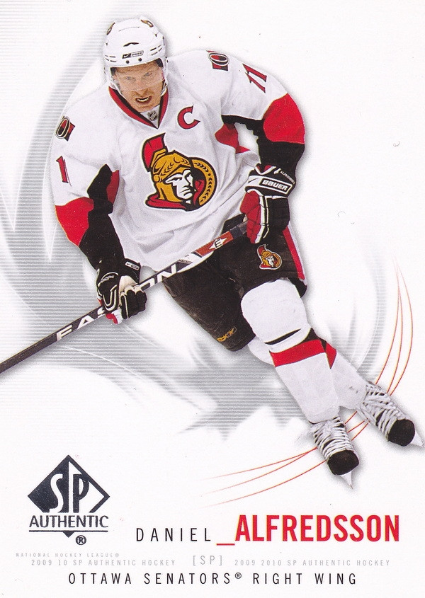Hockey card Daniel Alfredsson
