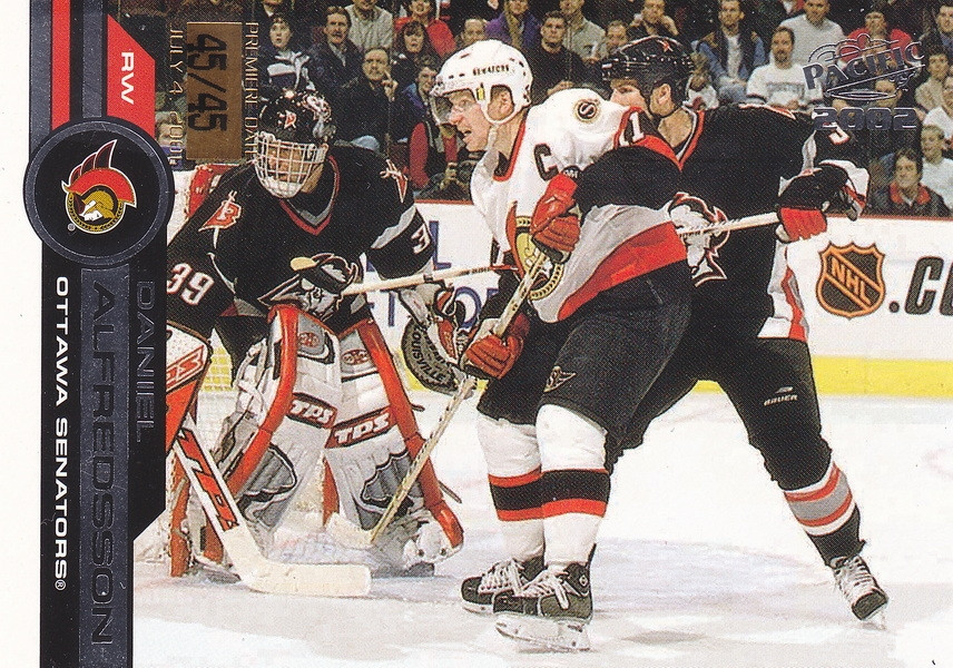 Hockey card Daniel Alfredsson