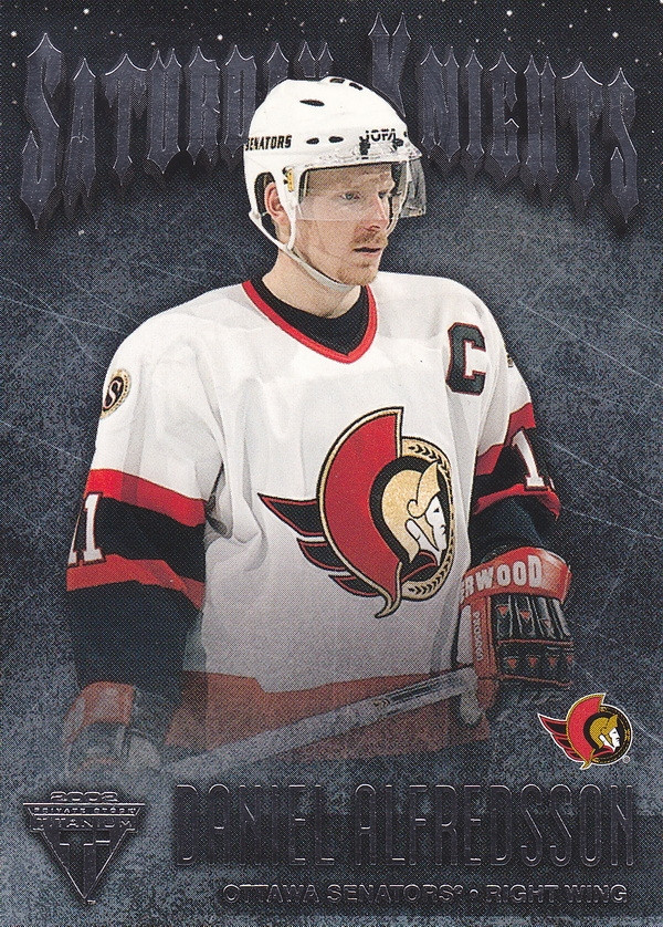 Hockey card Daniel Alfredsson