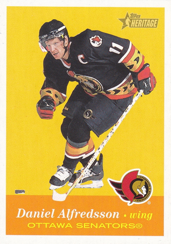 Hockey card Daniel Alfredsson