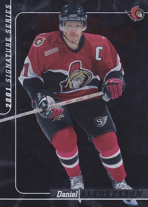 Hockey card Daniel Alfredsson