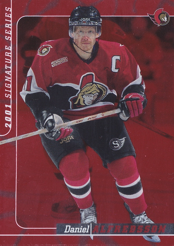Hockey card Daniel Alfredsson