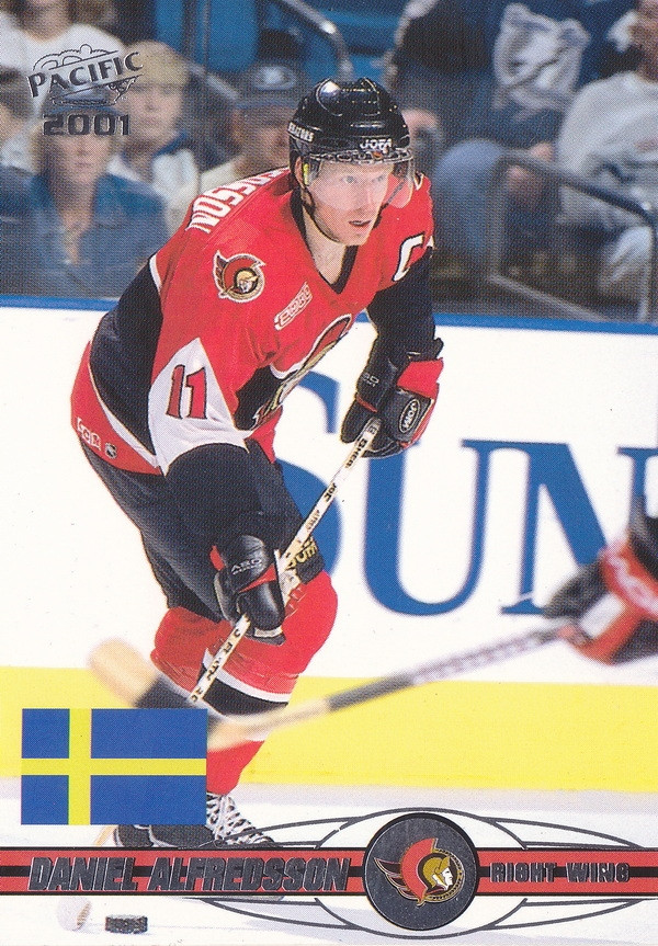 Hockey card Daniel Alfredsson