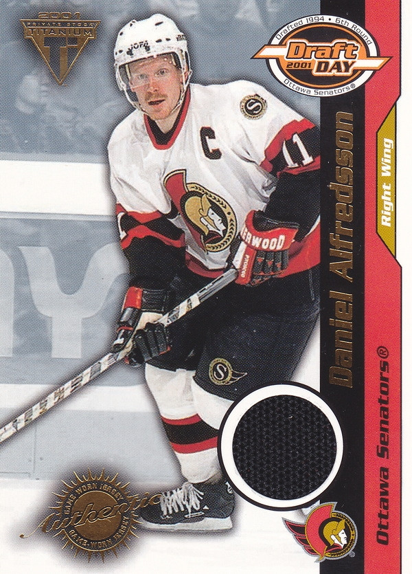 Hockey card Daniel Alfredsson