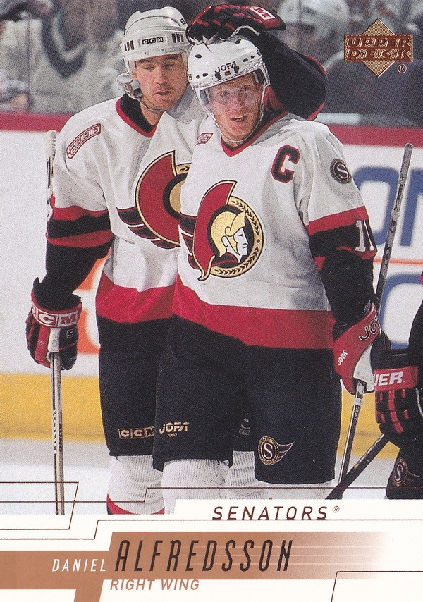Hockey card Daniel Alfredsson
