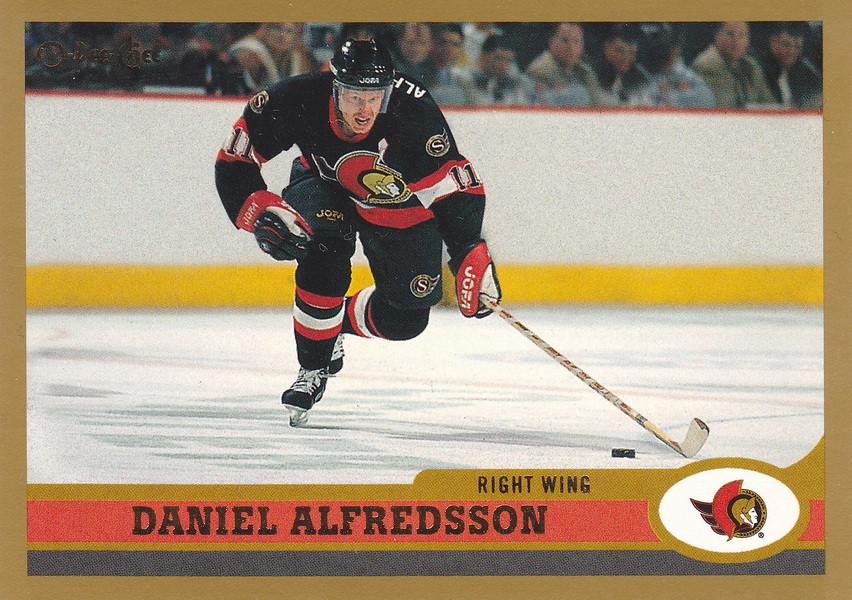 Hockey card Daniel Alfredsson