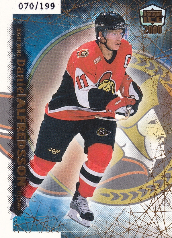 Hockey card Daniel Alfredsson