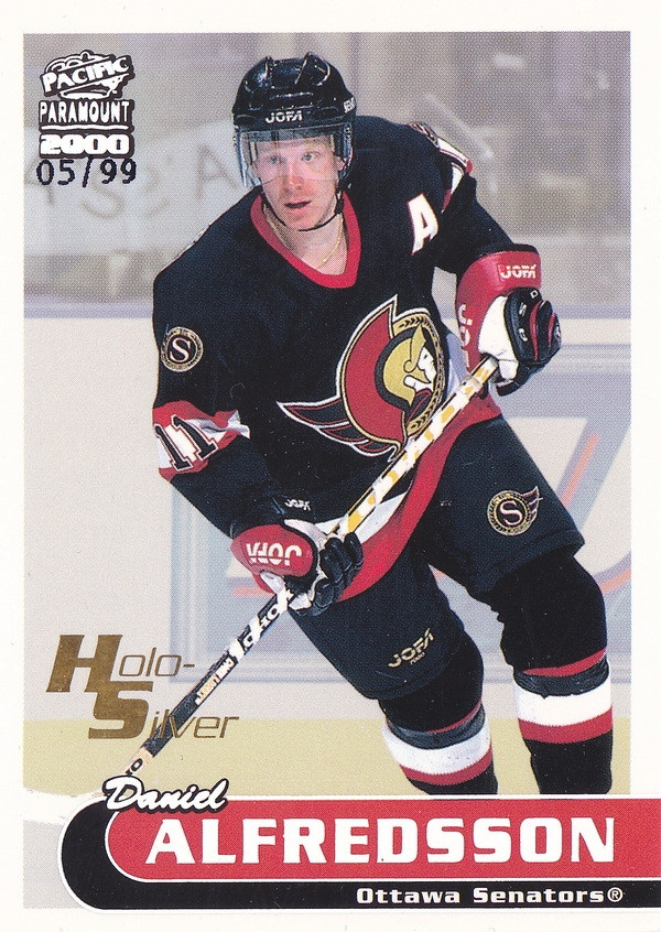 Hockey card Daniel Alfredsson