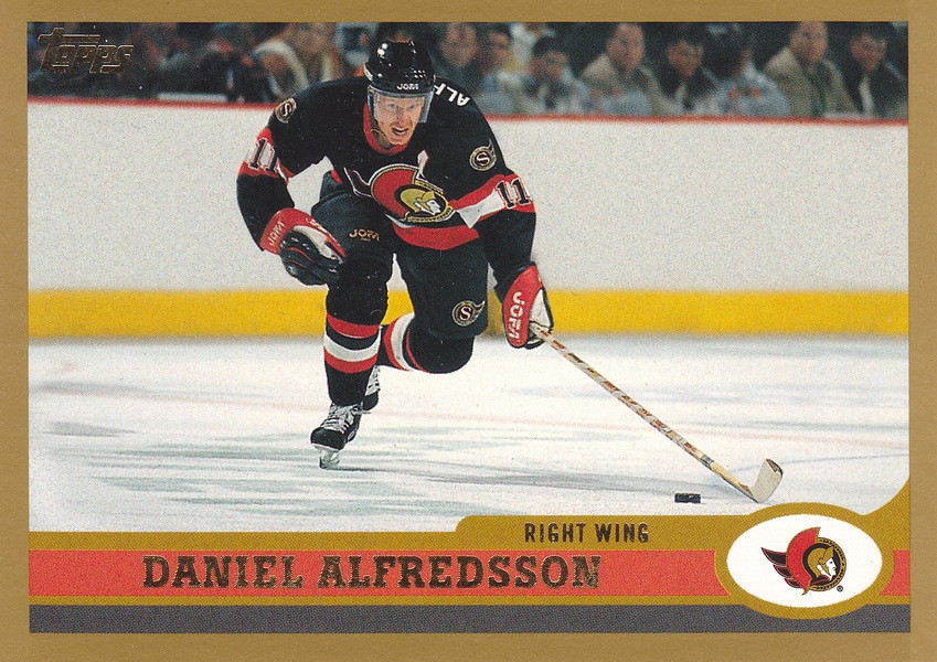 Hockey card Daniel Alfredsson