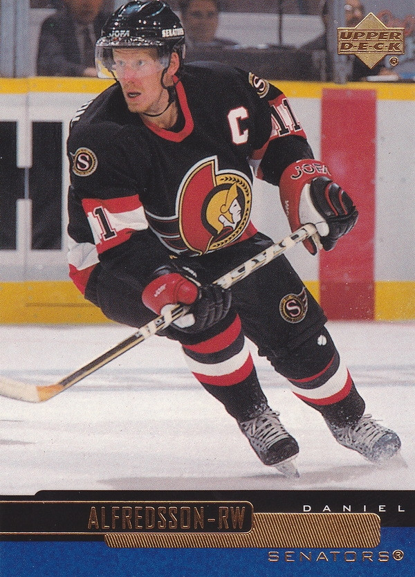 Hockey card Daniel Alfredsson