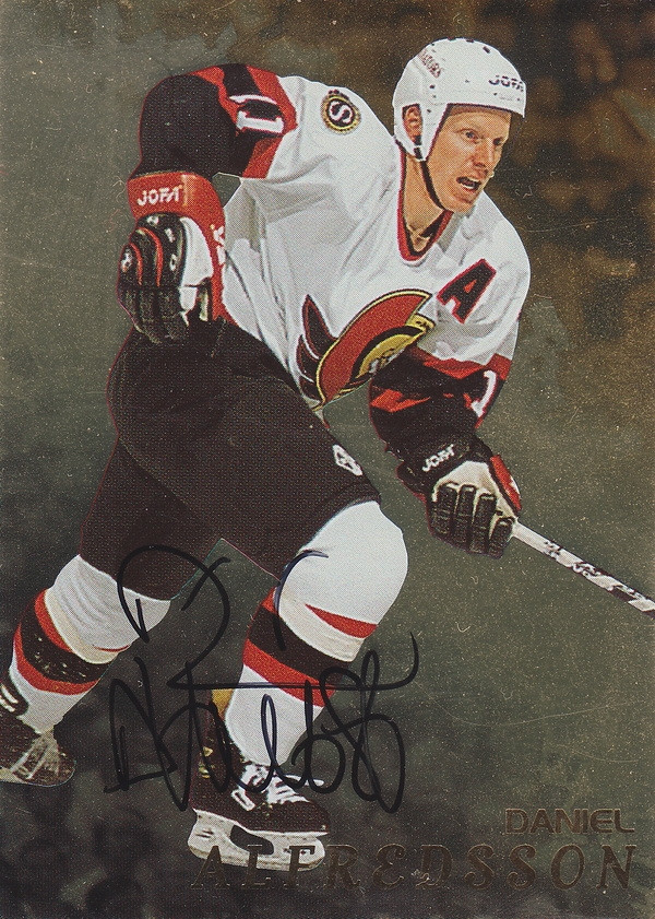 Hockey card Daniel Alfredsson