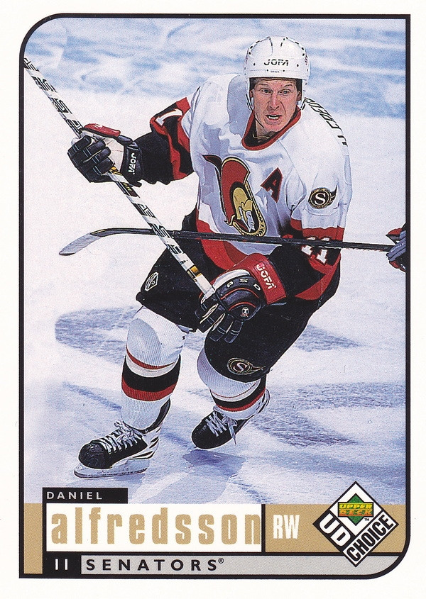 Hockey card Daniel Alfredsson