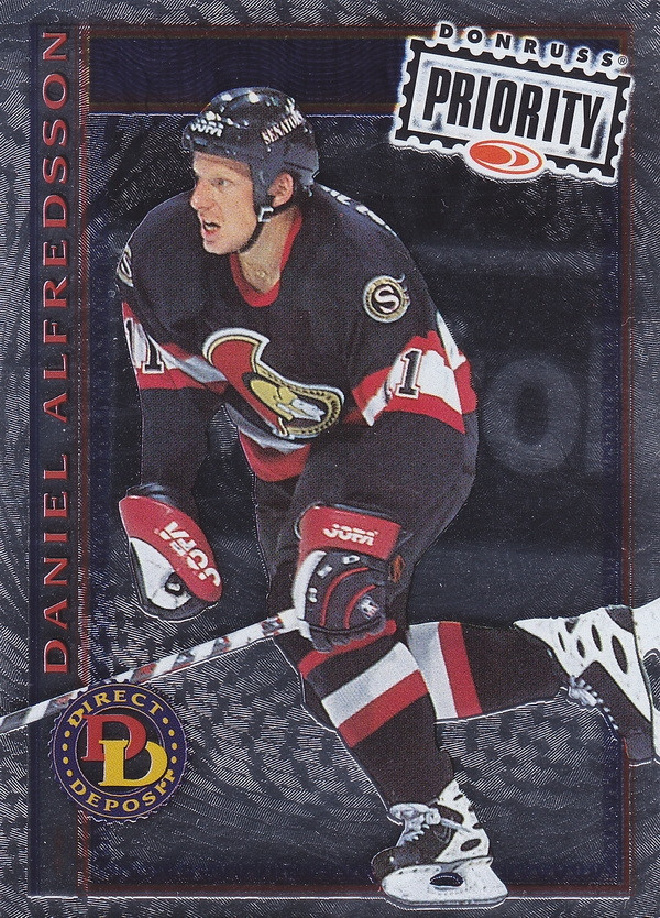 Hockey card Daniel Alfredsson