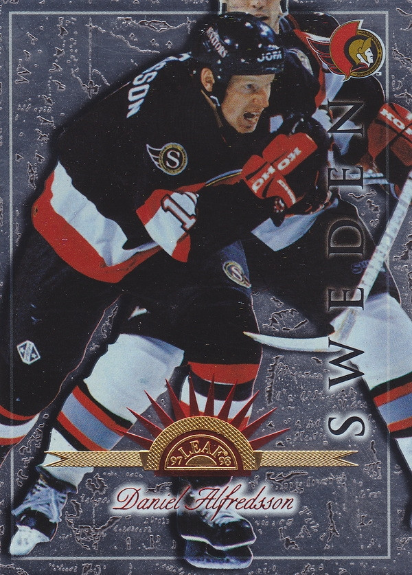 Hockey card Daniel Alfredsson