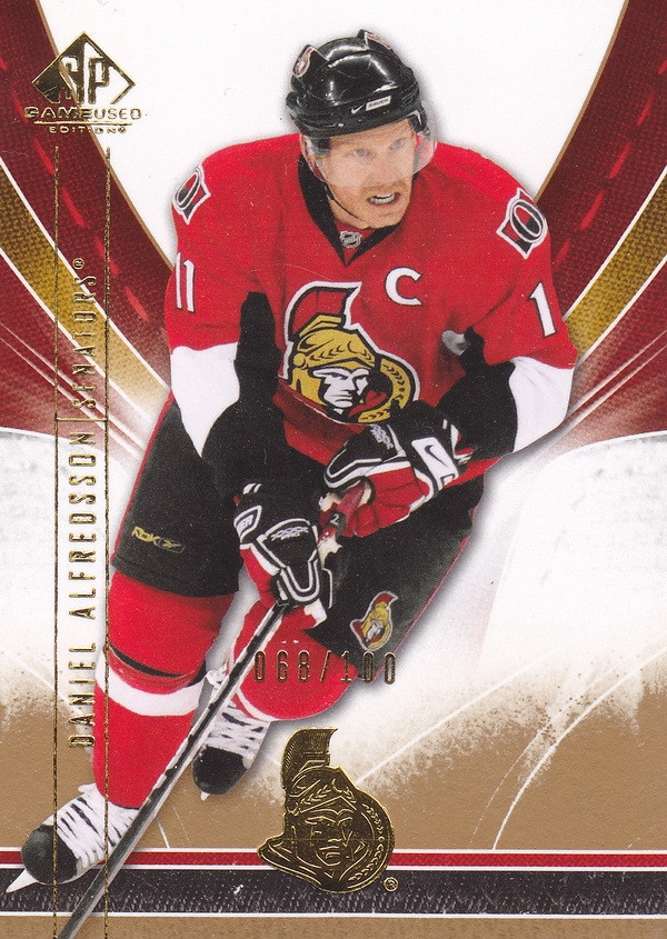 Hockey card Daniel Alfredsson