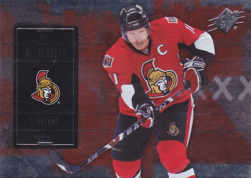 Hockey card Daniel Alfredsson