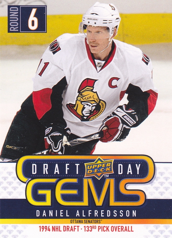 Hockey card Daniel Alfredsson