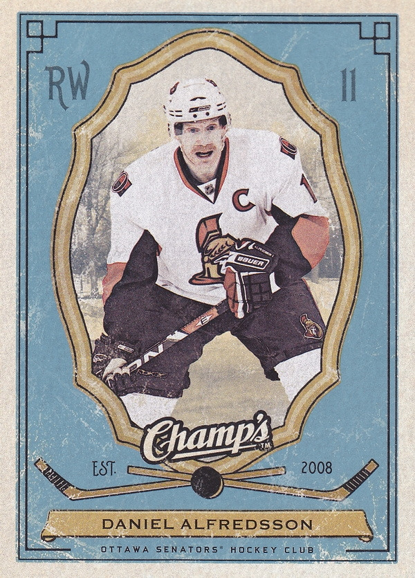 Hockey card Daniel Alfredsson