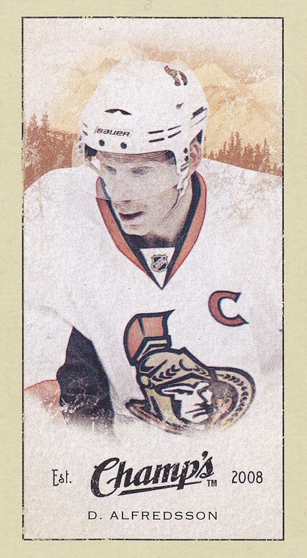 Hockey card Daniel Alfredsson